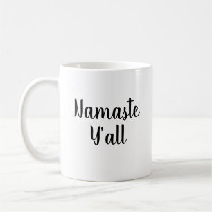 Caneca De Café Yoga Namaste Y’all Cote
