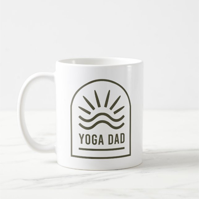 Caneca De Café Yoga pai zen spiritellness yogi boho (Esquerda)