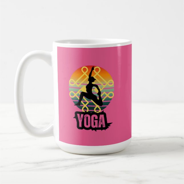 Caneca De Café Yoga, Paz interior (Esquerda)
