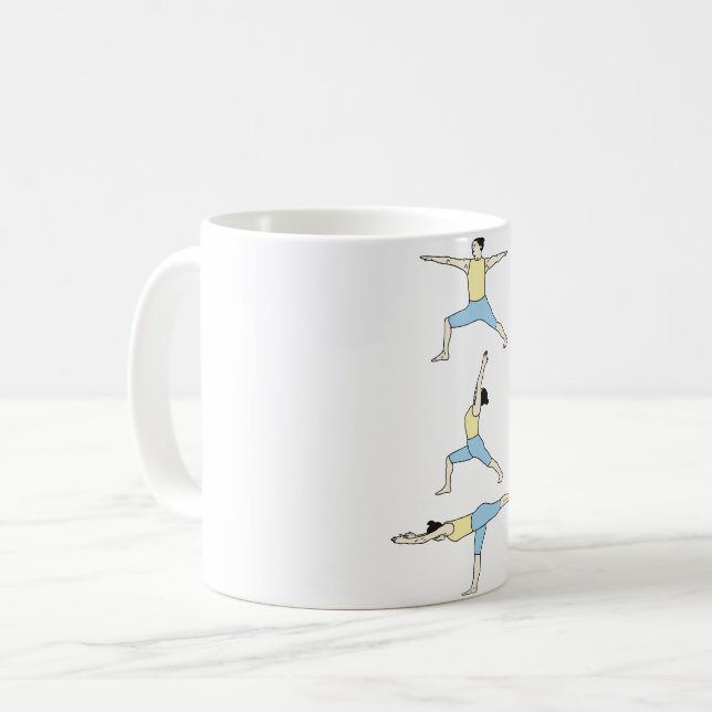 Caneca De Café Yoga Tasse (Frente Esquerda)