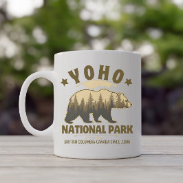 Caneca De Café Yoho Bear Design for Nature Lovers – BC Wilderness
