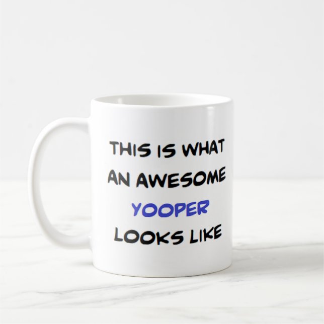 Caneca De Café yooper, incrível (Esquerda)