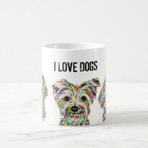 Yorkie Bichon, Yorkshire terrier e Maltipoo Mug