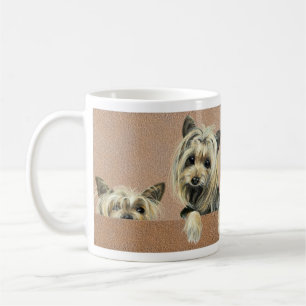 Caneca De Café Yorkie Cachorro Cachorro Café