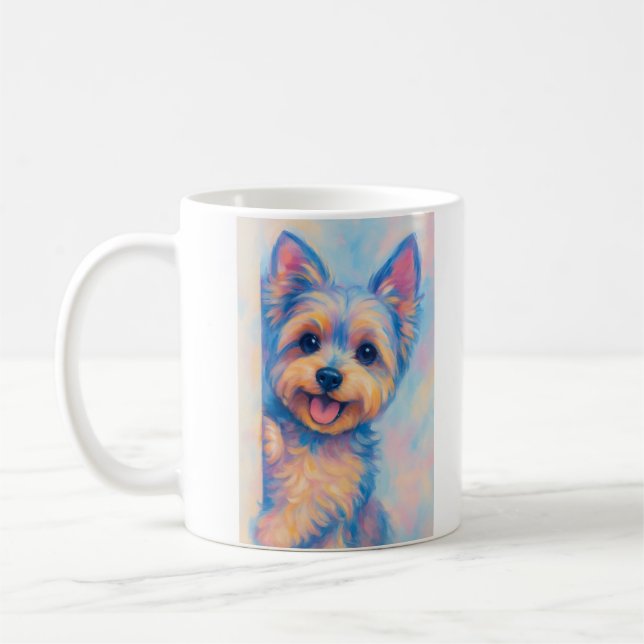 Caneca De Café Yorkie Coffee Mug (Esquerda)