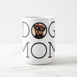 Caneca De Café Yorkie Dog Mãe Café Mug