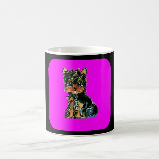Caneca De Café Yorkie Poo (Centro)