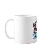 Yorkies Bathing Mugs