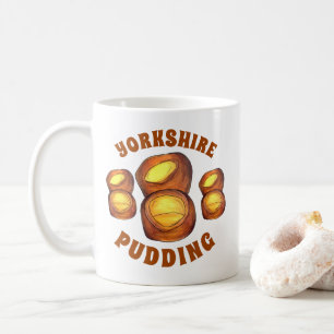 Caneca De Café Yorkshire Pudim Sunday Roast UK Comida britânica