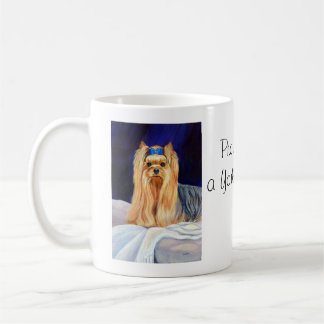 Caneca De Café Yorkshire Terrier Bed Mug