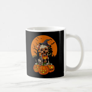 Caneca De Café Yorkshire Terrier Dog Halloween