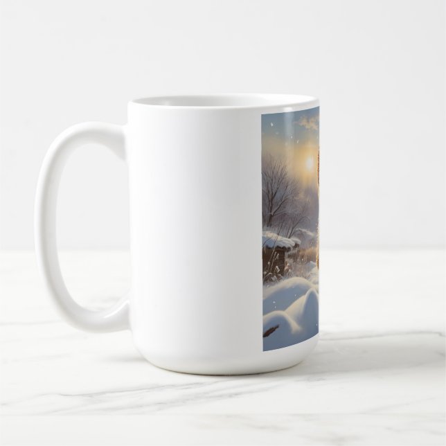 Caneca De Café Yorkshire Terrier Elegante Coffee Mug (Esquerda)