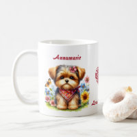 Yorkshire Terrier Nome Personalizado Te Amo Fur-ev