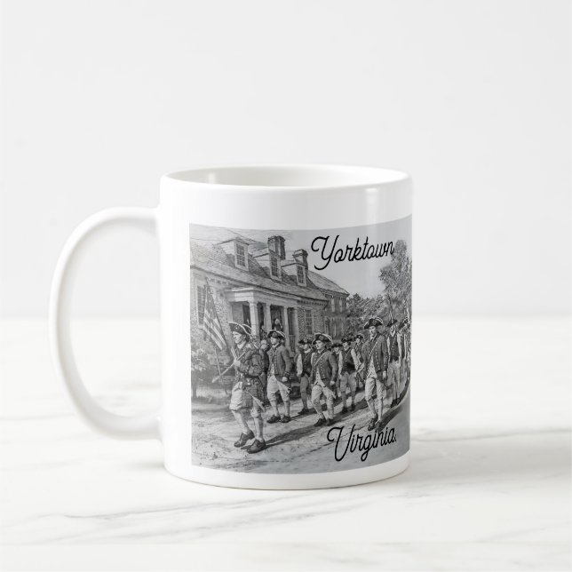 Caneca De Café Yorktown Virgínia (Esquerda)