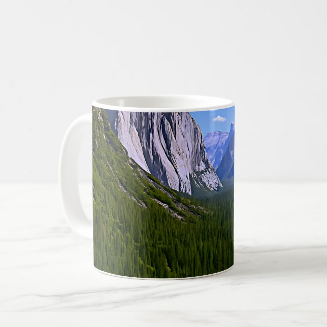 Caneca De Café Yosemite Evergreen Majestade (Frente Esquerda)