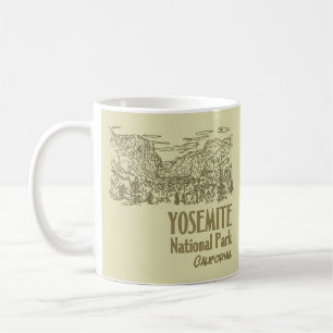 Caneca De Café Yosemite National Park California Tunnel View