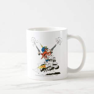 Caneca De Café Yosemite Sam Guns Disparando
