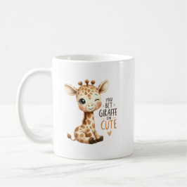Caneca De Café You Are Giraffe Cute Sweet Art