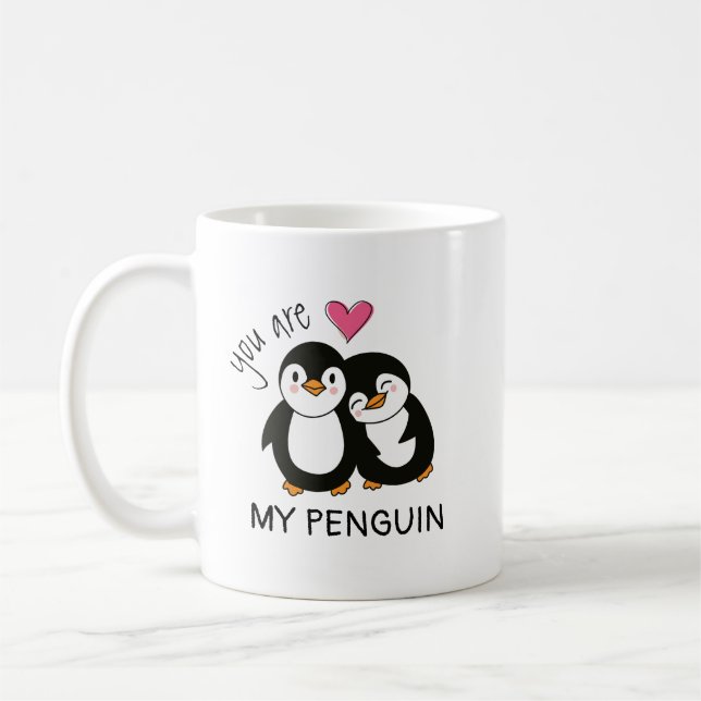 Caneca De Café You Are My Penguin (Esquerda)