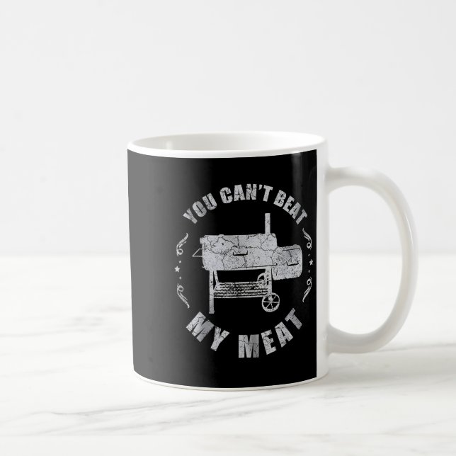 Caneca De Café You Can't Beat My Meat  (Direita)