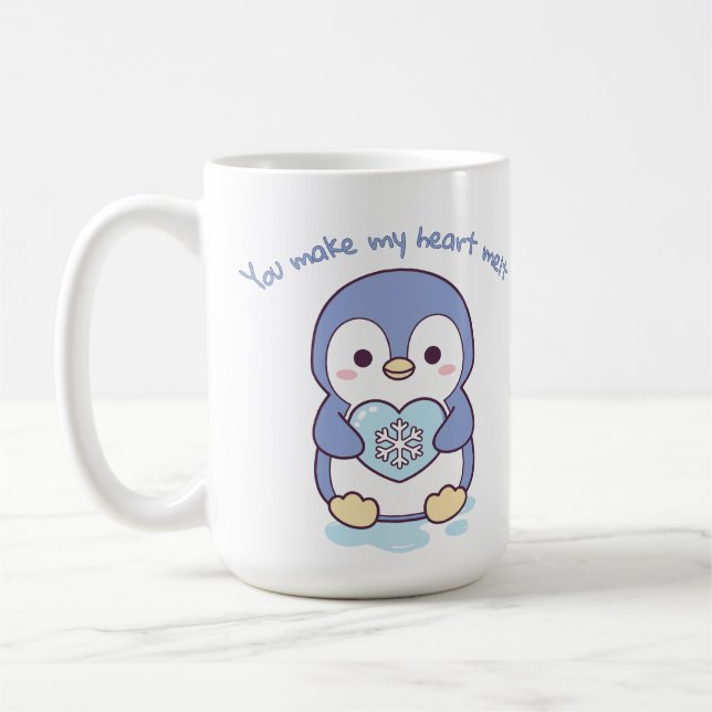 Caneca De Café You Make My Heart Melt  (Esquerda)