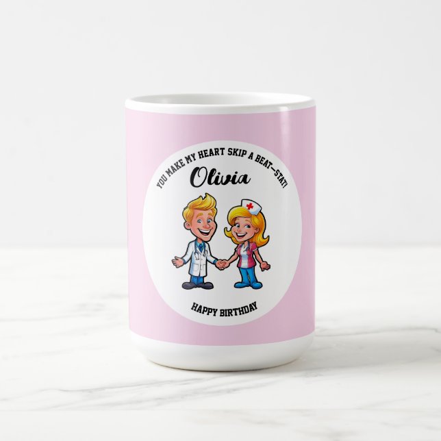 Caneca De Café You make my heart skip a beat—stat! (Centro)