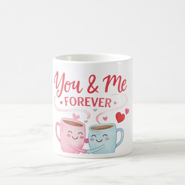 Caneca De Café You & Me Forever Mug (Centro)
