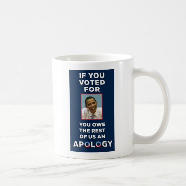 Caneca De Café You_Owe_Apology (Direita)