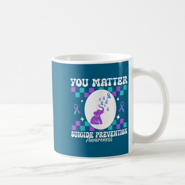 Caneca De Café You Suicide Prevention Awareness Women  (Direita)
