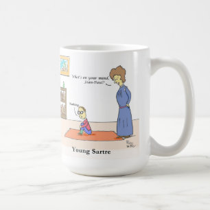 Caneca De Café Young Sartre