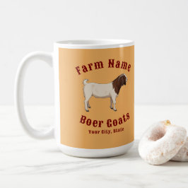 Caneca De Café Your Farm Boer Goats
