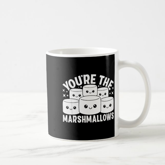 Caneca De Café You're The Marshmallows To My Hot Cocoa Valentine' (Direita)
