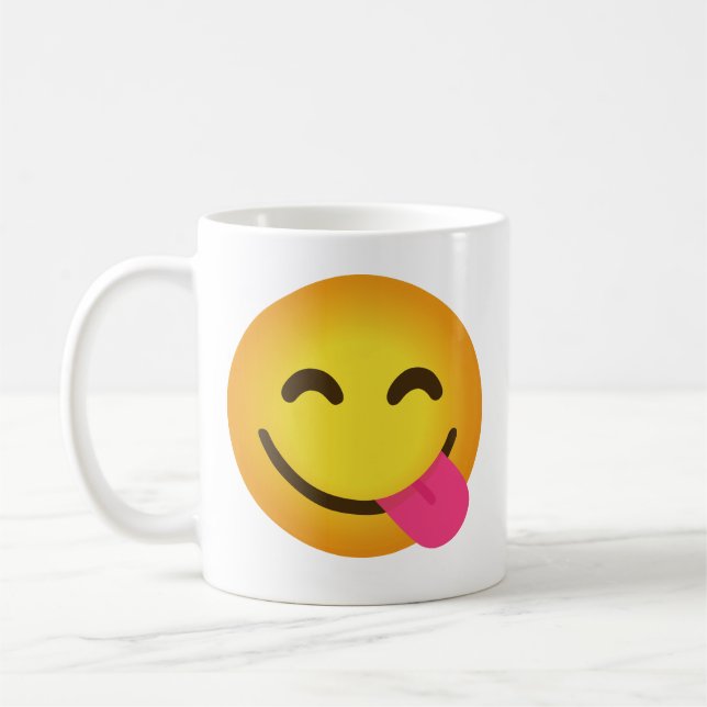 Caneca De Café Yum - Saboroso, Delicioso (Esquerda)