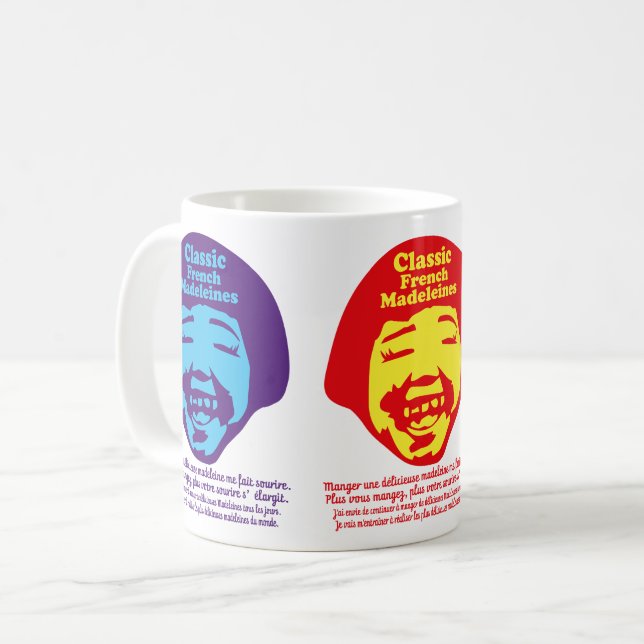 Caneca De Café yummy smile (Frente Esquerda)