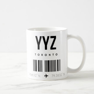 Caneca De Café YYZ Toronto Classic Mug
