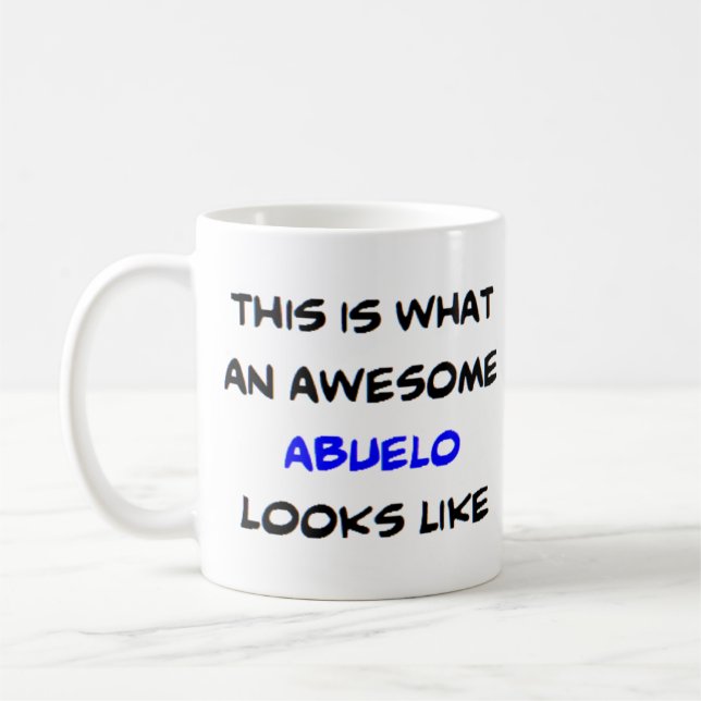 Caneca De Café z abuelo, incrível (Esquerda)