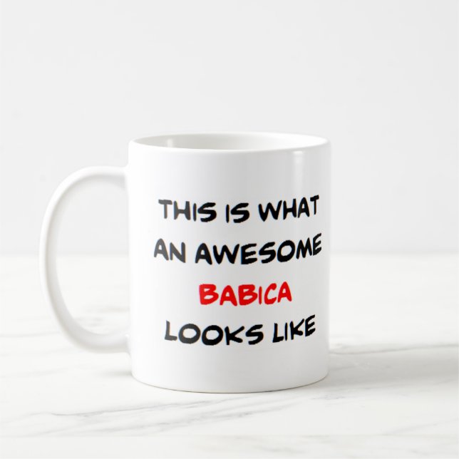 Caneca De Café z babica, incrível (Esquerda)