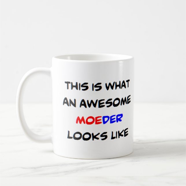 Caneca De Café z moder, incrível (Esquerda)