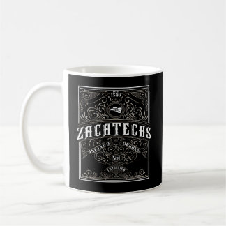 Caneca De Café Zacatecas México Insignia Con La Aguila De Hecho E