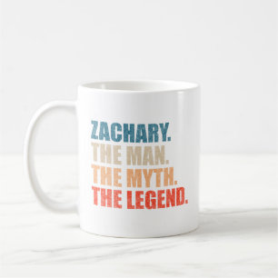 Caneca De Café Zachary O Homem O Mito A Lenda