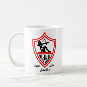 Caneca De Café Zamalek SC - Clube dos Reis do Egito e dos Campeõe