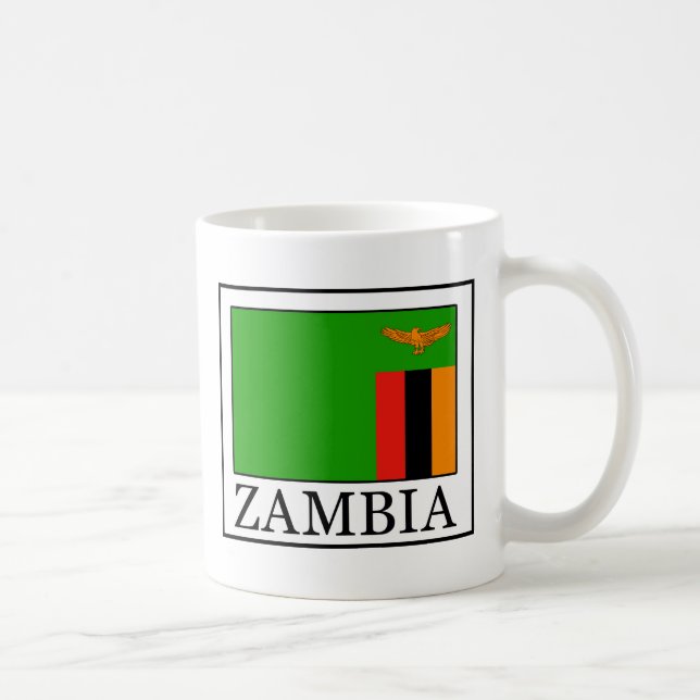 Caneca De Café Zâmbia (Direita)