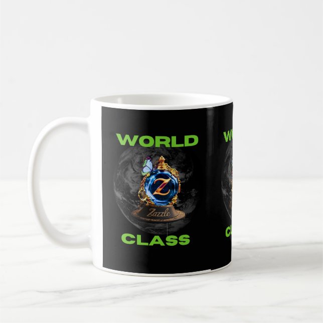 Caneca De Café Zazzle de classe mundial (Esquerda)