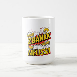 Caneca De Café Zbankk Comic