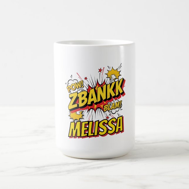 Caneca De Café Zbankk Comic (Centro)