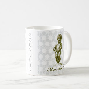 Caneca De Café zBE054 MANNEKEN PIS Bruxelas Bruxelles,