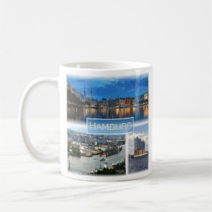 Caneca De Café zDE021 HAMBURG Alemanha,