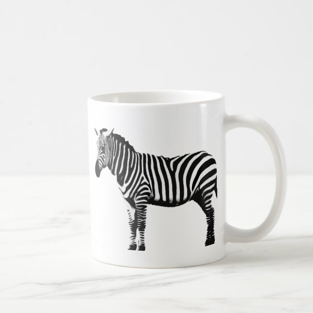 Caneca De Café Zebra (Direita)