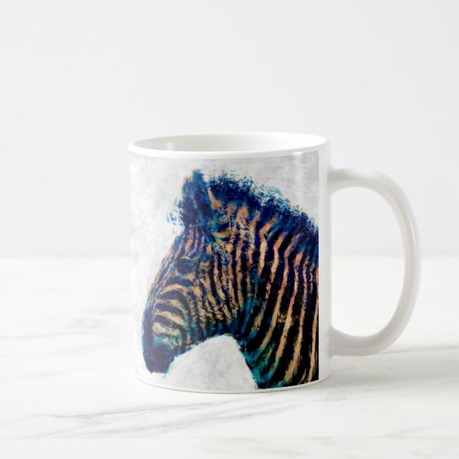 Caneca De Café Zebra 4 Mug (Direita)