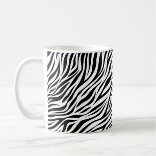 Caneca De Café Zebra Animal Skin Impressão Pattern-15391
